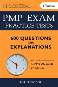 PMP Exam Practice Tests - 600 Questions with Explanations