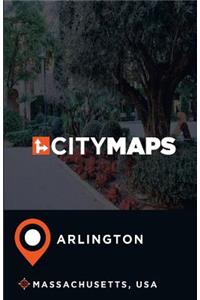 City Maps Arlington Massachusetts, USA