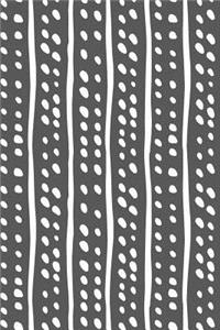 Bullet Journal Notebook White Lines and Spots Pattern 6