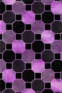 Bullet Journal Notebook Dotty Hexagon Pattern 8