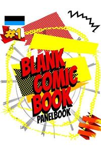 Blank Comic Book Panelbook