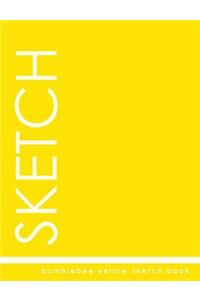 Bumblebee Yellow Sketch Book