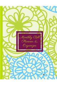 Monthly Bill Planner and Organizer- Salix