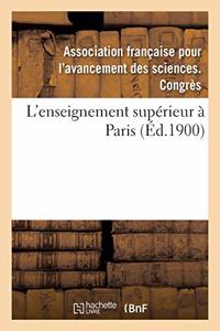 L'Enseignement Supérieur À Paris