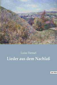 Lieder aus dem Nachlaß