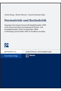 Normativitat Und Rechtskritik