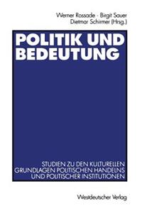 Politik Und Bedeutung