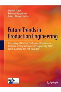 Future Trends in Production Engineering