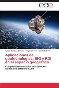 Aplicaciones de geotecnologías