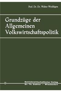 Grundzüge Der Allgemeinen Volkswirtschaftspolitik