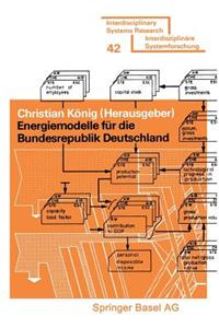 Energiemodelle Für Die Bundesrepublik Deutschland