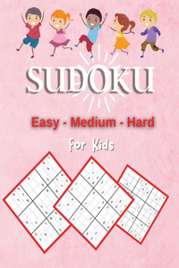 Sudoku For Kids Easy-Medium-Hard