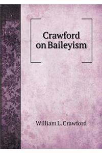 Crawford on Baileyism