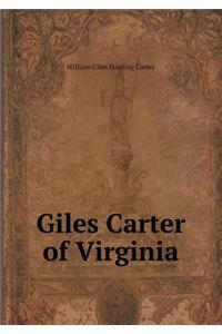 Giles Carter of Virginia