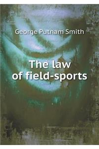 The Law of Field-Sports