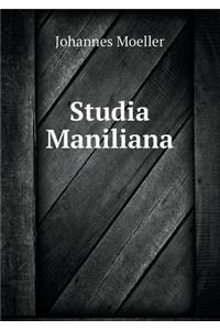 Studia Maniliana