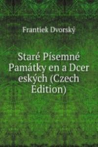 Stare Pisemne Pamatky en a Dcer eskych (Czech Edition)