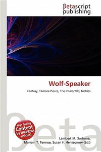 Wolf-Speaker