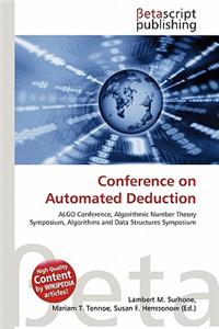 Conference on Automated Deduction