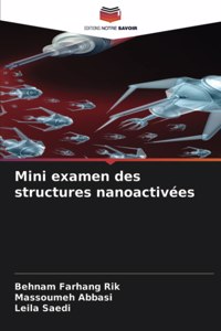 Mini examen des structures nanoactivées