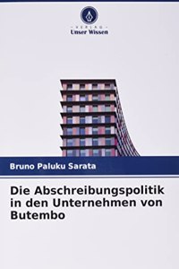 Die Abschreibungspolitik in den Unternehmen von Butembo