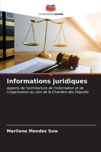 Informations juridiques