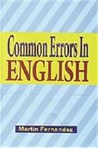 Common Errors in English