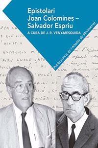 Epistolari Joan Colomines - Salvador Espriu (Textos i Estudis de Cultura Catalana, Band 228)