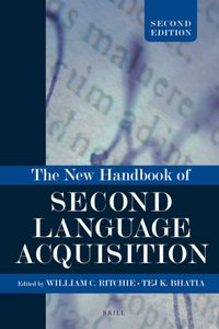New Handbook of Second Language Acquisition