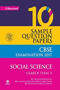 CBSE 10 Sample Question Papers - Social Science For Class 10Th