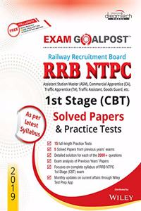 RRB NTPC 1st Stage (CBT) Exam Goalpost Solved Papers and Practice Tests, 2019