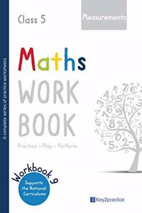 Key2practice Class 5 Maths Workbook | Topic - Measurements | 23 Practice Worksheets with Answers | Designed by IITians