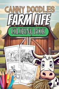 Canny Doodles Farm Life Coloring Book