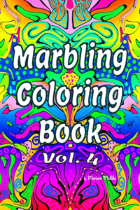 Marbling Coloring Book: Volume 4