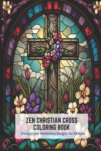 Zen Christian Cross Coloring Book