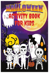 Halloween Activity Book for Kids