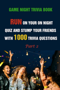 Game Night Trivia Book