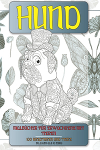 Malbücher für Erwachsene mit Tieren - Billiger als 10 Euro - 100 Kreaturen und Tiere - Hund