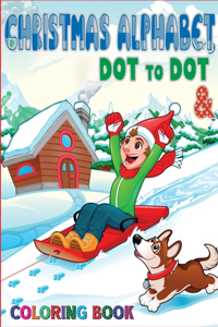 Christmas Alphabet Dot to Dot & Coloring book