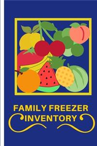 Family Freezer Inventory