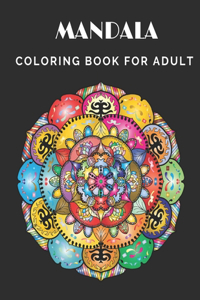 Mandala Coloring Book for Adult