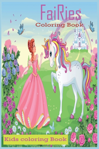 fairy coloring book kids coloring book