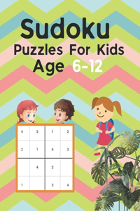 Sudoku Puzzles For Kids Age 6-12