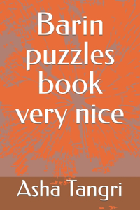 Barin puzzles book very nice