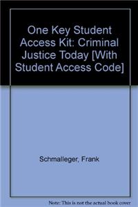 One Key Student Access Kit: Criminal Justice Today