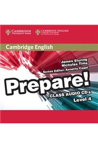Cambridge English Prepare! Level 4 Class Audio CDs (2)
