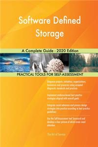 Software Defined Storage A Complete Guide - 2020 Edition