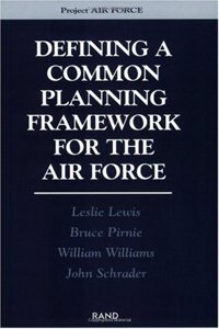 Defining a Common Planning Framework for the Air Force