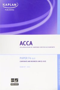 F4 Corporate and Business Law CL (GLO) - Exam Kit