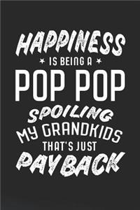 Happiness Is Being A Pop Pop Spoiling My Grandkids That's Just Payback